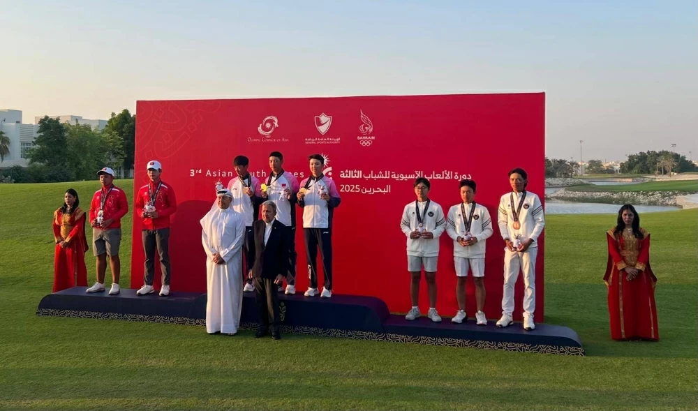 "الملكي" يختتم بنجاح استضافة منافسات الجولف في "الألعاب الآسيوية"