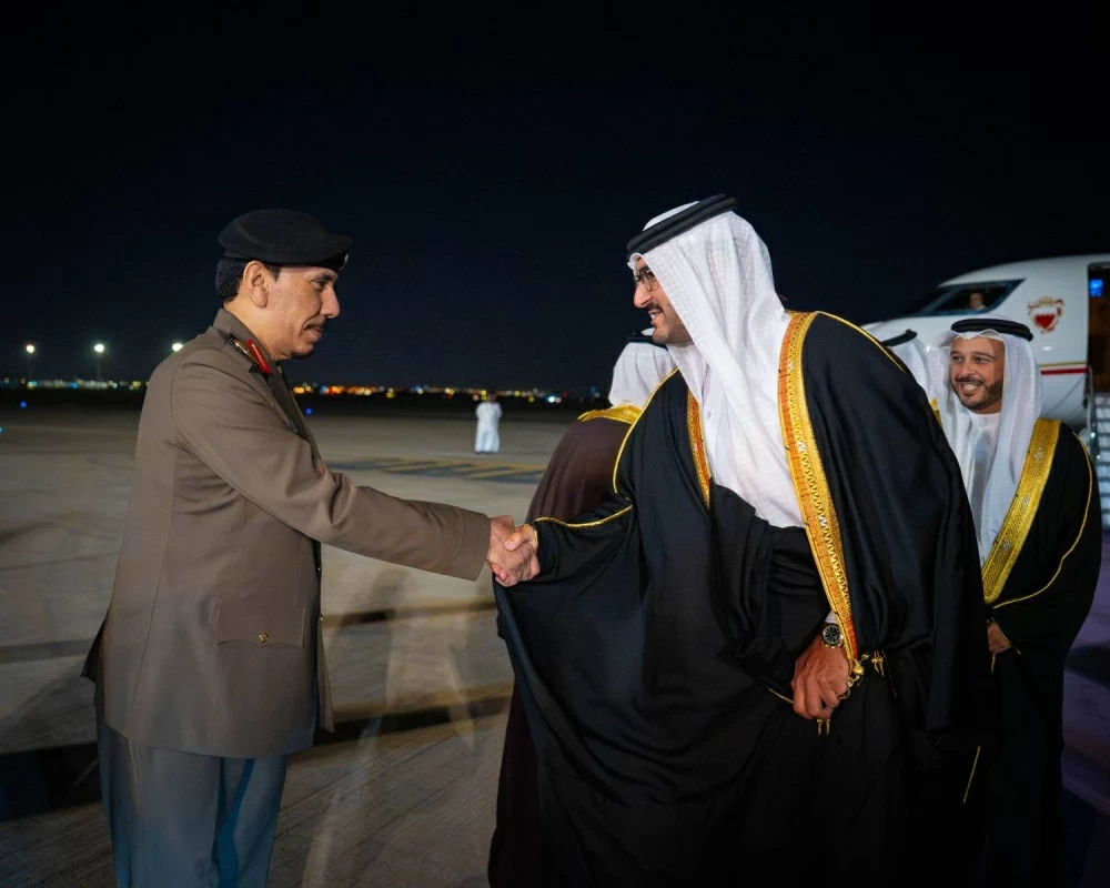 عيسى بن سلمان يصل السعودية لترؤس وفد البحرين إلى منتدى "مبادرة مستقبل الاستثمار 2025"