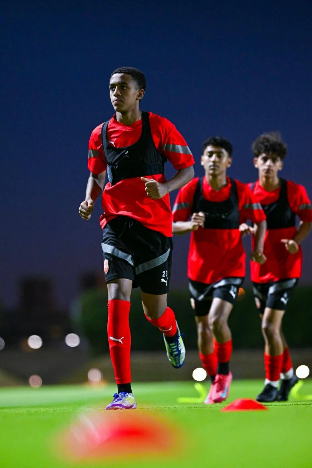 المنتخب يواصل تحضيراته بجدية وحماس للتصفيات الآسيوية