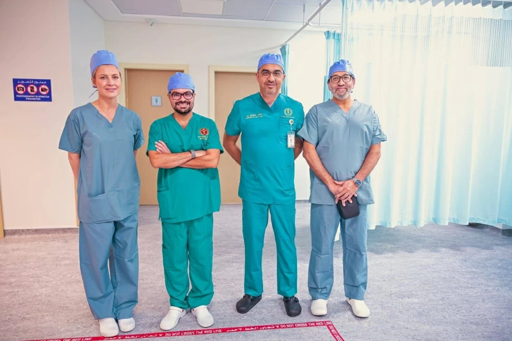 العميد طبيب فهد بن خليفة يستقبل وفداً من مستشفى مارسدن الملكية