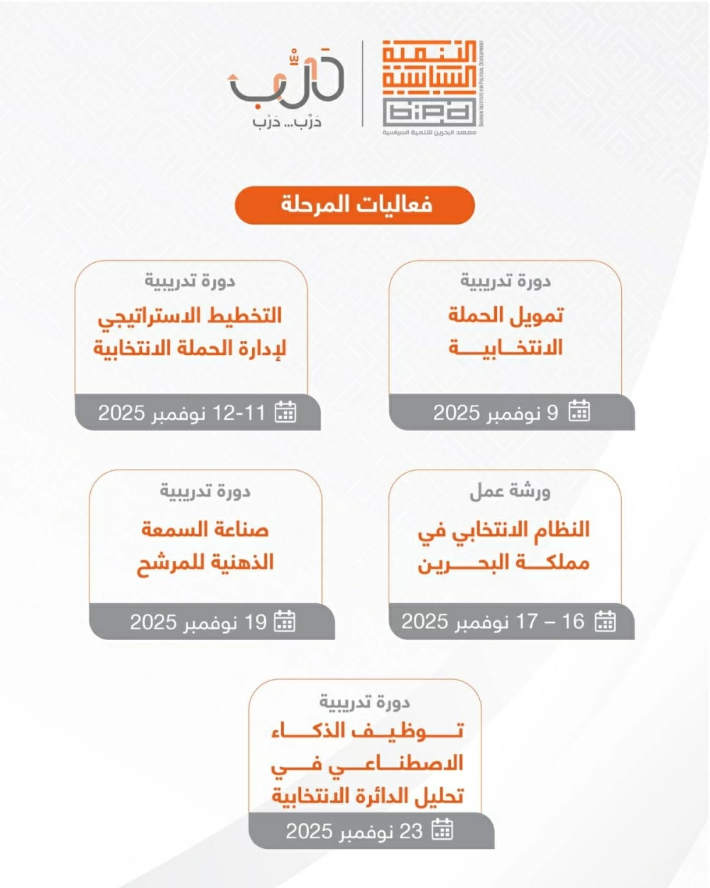 جناحي: إطلاق المرحلة الأولى من برنامج "درّب" نوفمبر المقبل والتسجيل متاح مجانًا