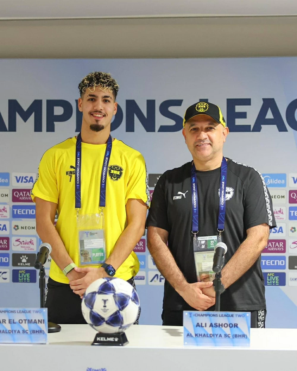 عاشور: مستعدين لجميع الظروف والاحتمالات أمام الأهلي القطري