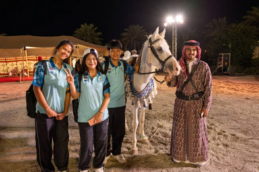 وزير الإعلام يشهد ليلة ثقافية بحرينية على شرف الوفود المشاركة في دورة الألعاب الآسيوية للشباب