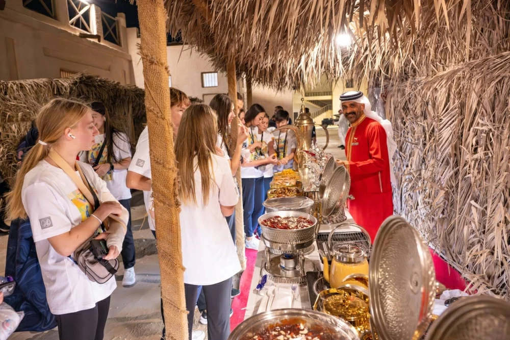 وزير الإعلام يشهد ليلة ثقافية بحرينية على شرف الوفود المشاركة في دورة الألعاب الآسيوية للشباب