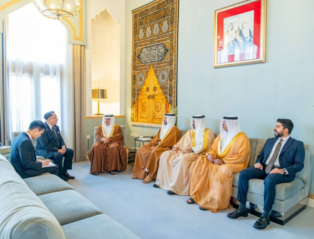 ولي العهد رئيس الوزراء يستقبل سفير تايلاند بمناسبة تعيينه