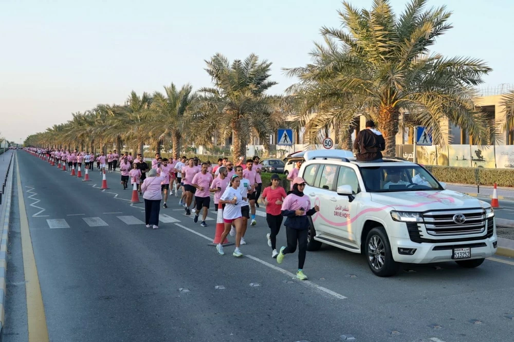 تويوتا البحرين و&laquo;نوت آ كولت&raquo; تنظمان فعالية جري خيرية دعماً لحملة &laquo;ثنك بينك&raquo; للتوعية بسرطان الثدي