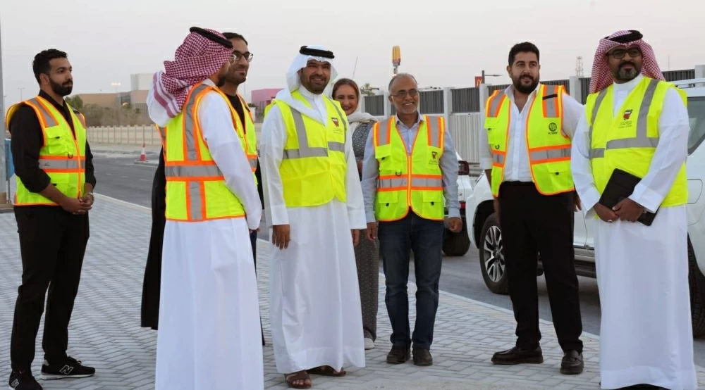 وكيل وزارة الأشغال يتفقد أعمال مشروع إنشاء الطريق الرابط بين شارعي الحنينية والمعسكر