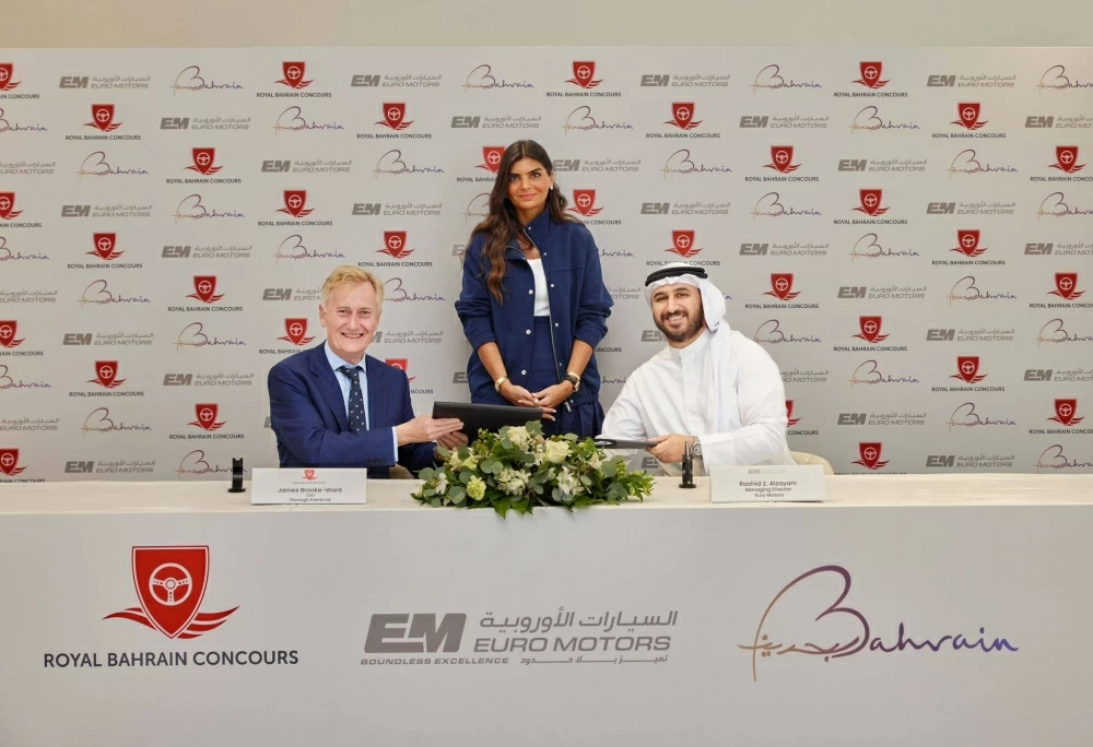 "كونكورس البحرين الملكي" يعلن عن شراكة طويلة مع "السيارات الأوروبية" كشريكٍ رسمي للفعالية
