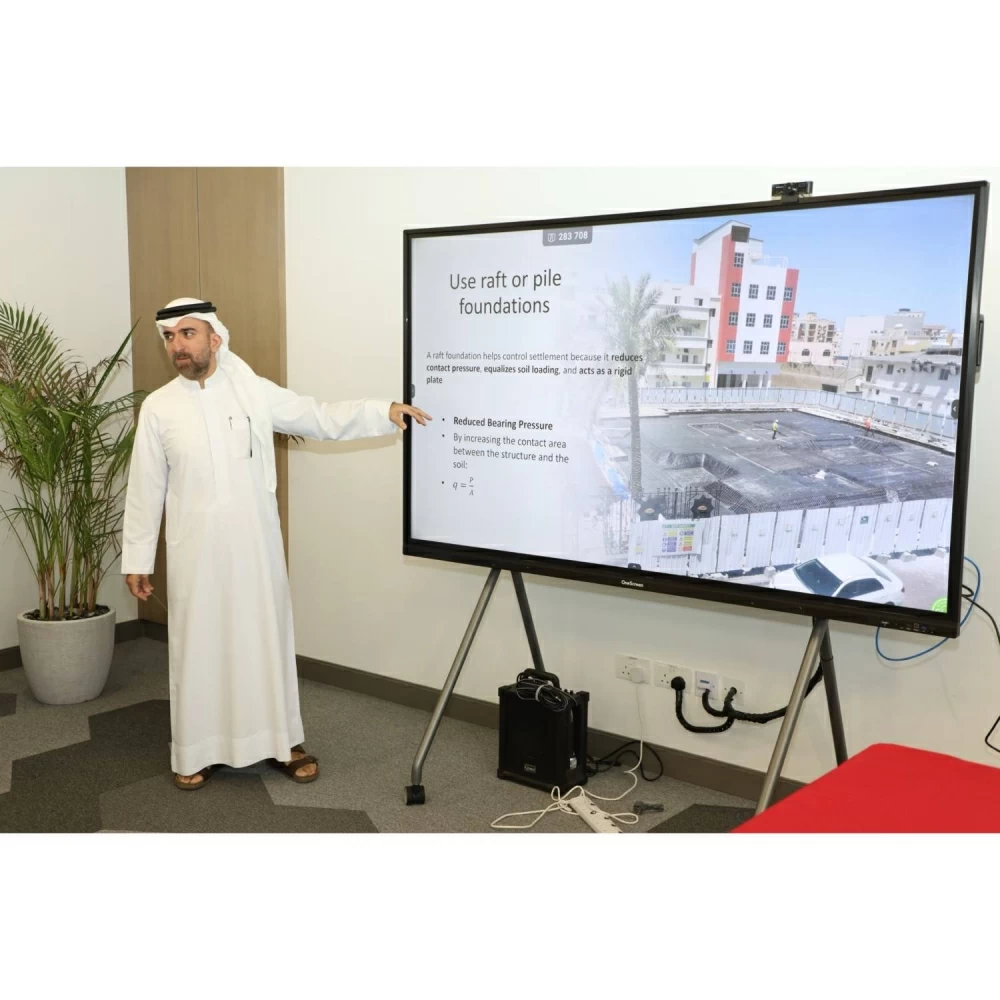 "السنية" تختتم الدورة التدريبية "مفاهيم الهيكل الإنشائي والصيانة"