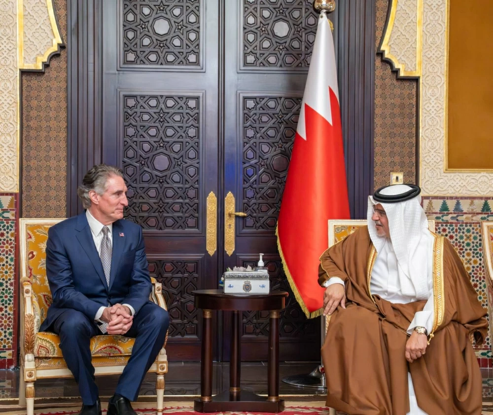 ولي العهد رئيس الوزراء: العلاقات بين البحرين والولايات المتحدة تشهد تطورًا مستمرًا على كافة الأصعدة