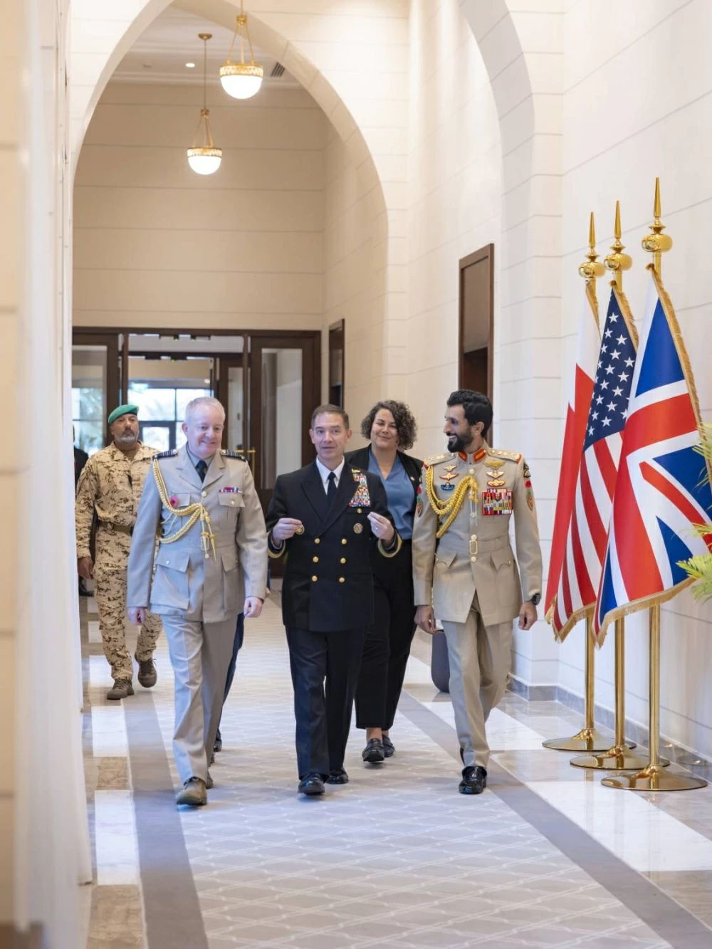 البحرين تستضيف اجتماع مجموعة عمل الدفاع (DWG) بمشاركة المملكة المتحدة والولايات المتحدة