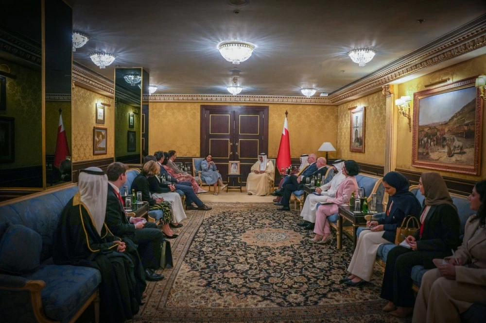 وزير الخارجية يلتقي مع وزيرة الدولة للشؤون الخارجية والكومنولث والتنمية في حكومة الظل البريطانية