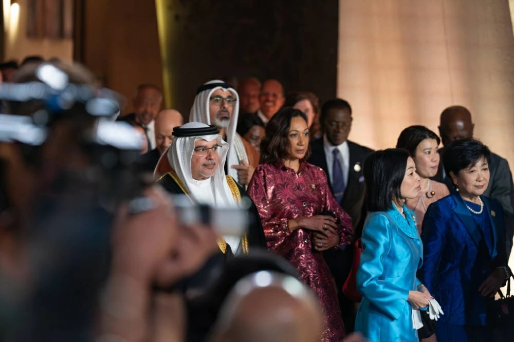 ولي العهد رئيس الوزراء يحضر حفل افتتاح المتحف المصري الكبير في مصر