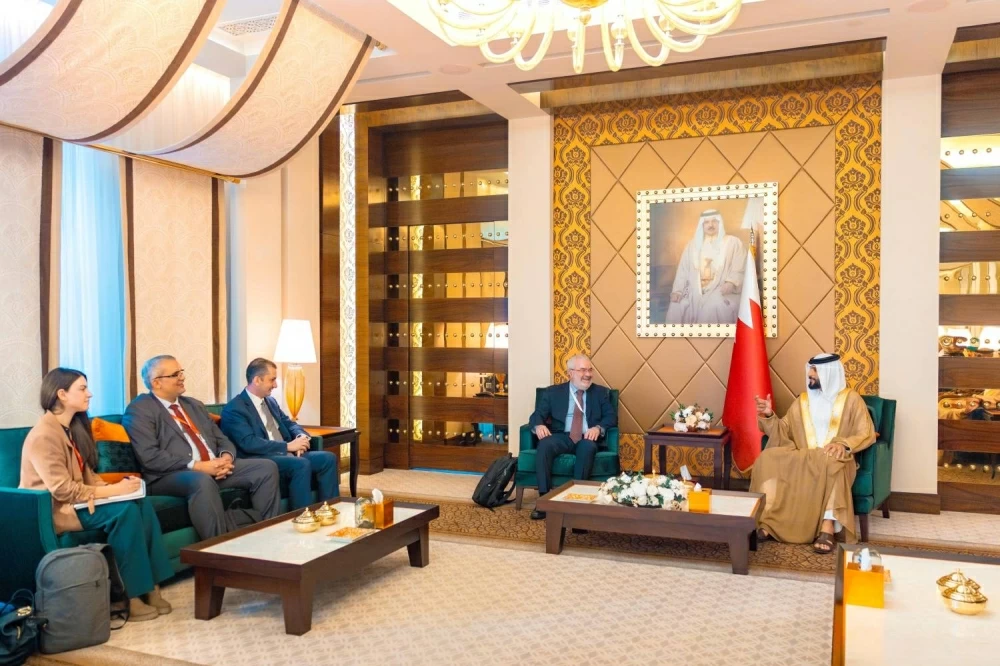 &nbsp;ناصر بن حمد يوقّع مذكرة تفاهم أمنية مع مجلس الأمن القومي القبرصي