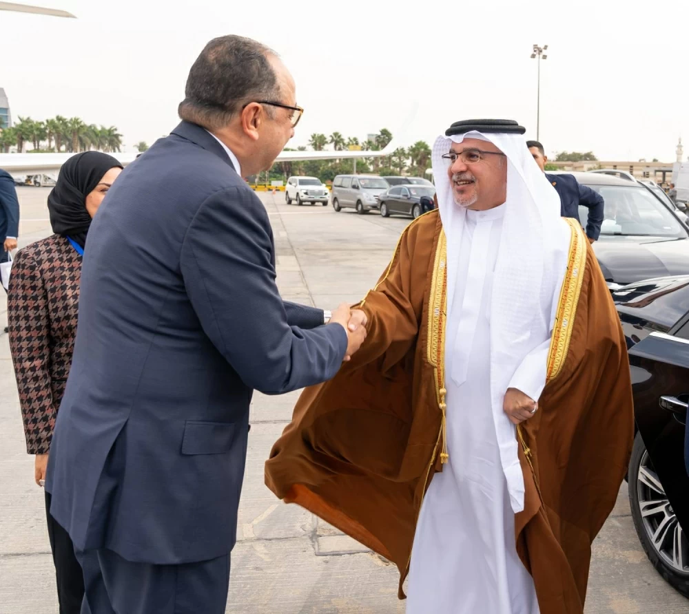 ولي العهد رئيس الوزراء يغادر مصر عائداً إلى أرض الوطن