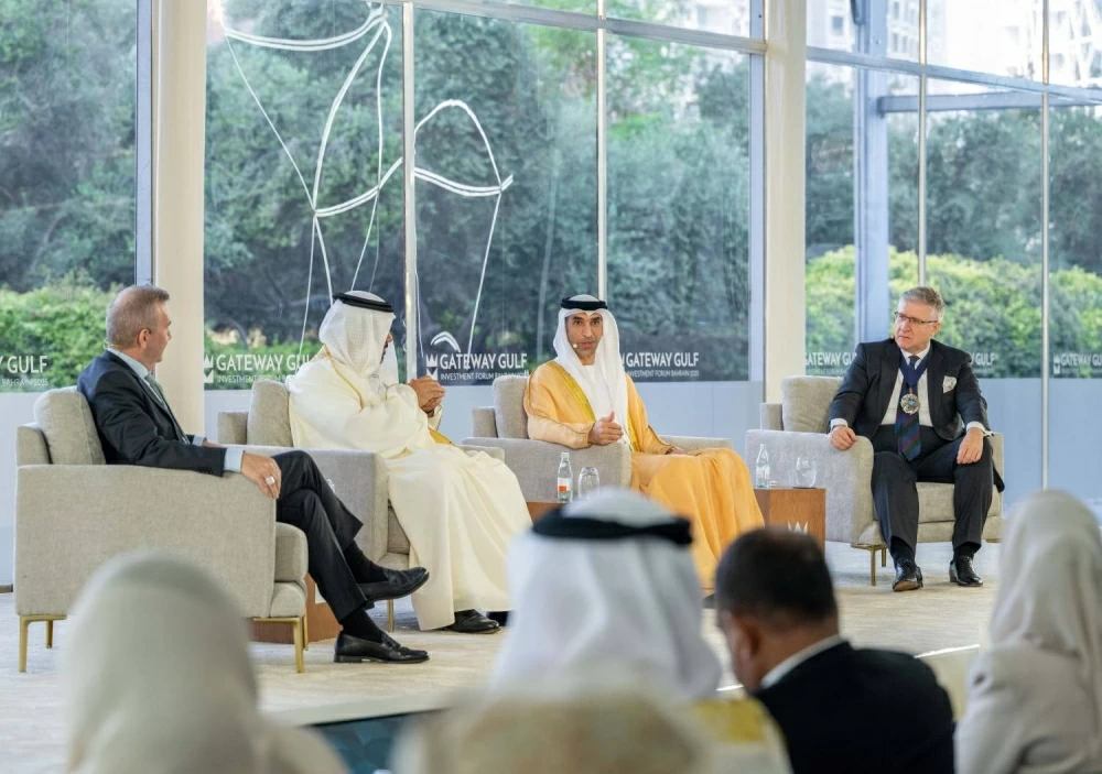 نيابة عن ولي العهد رئيس الوزراء.. خالد بن عبد الله يفتتح منتدى بوابة الخليج 2025