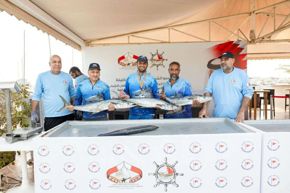 صيد وفير في مسابقة &laquo;الحداق&raquo; ضمن موسم ناصر بن حمد لرياضات الموروث البحري