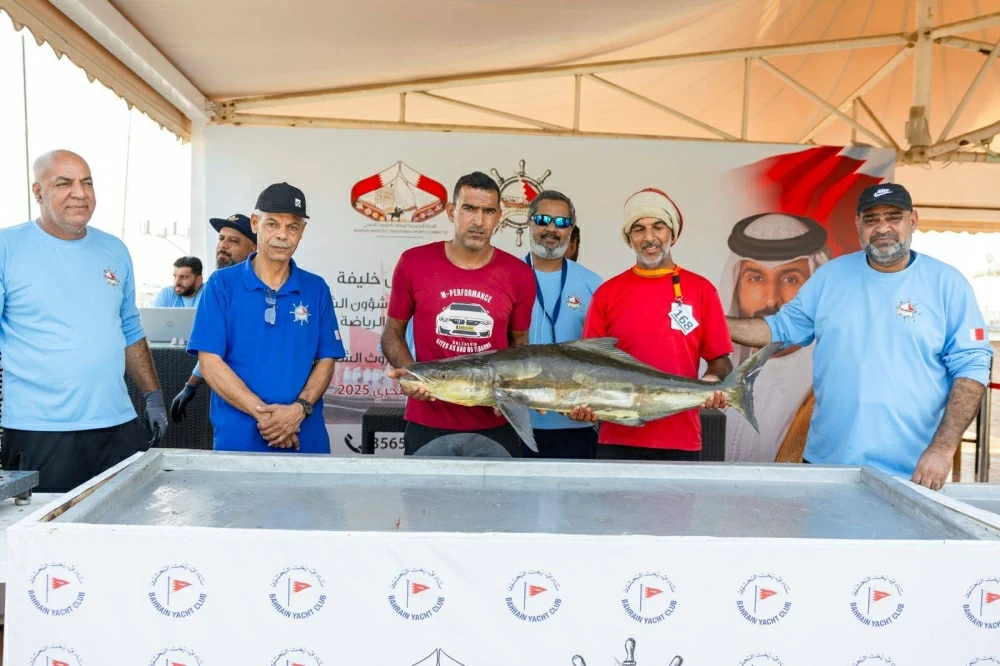 صيد وفير في مسابقة &laquo;الحداق&raquo; ضمن موسم ناصر بن حمد لرياضات الموروث البحري