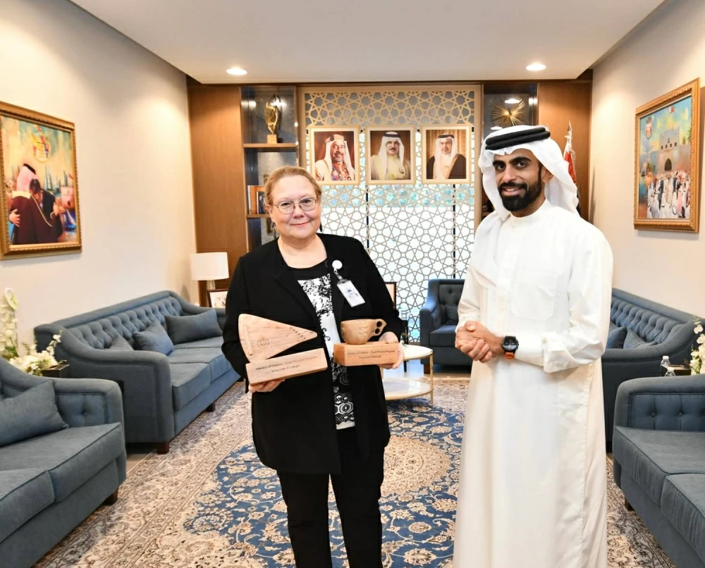 مدير عام تنفيذ الأحكام والعقوبات البديلة يستقبل سفيرة جمهورية فنلندا