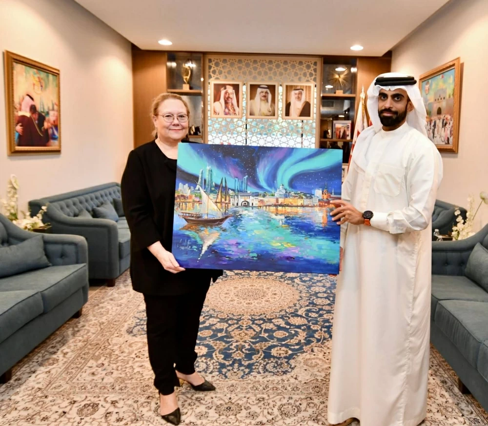 مدير عام تنفيذ الأحكام والعقوبات البديلة يستقبل سفيرة جمهورية فنلندا