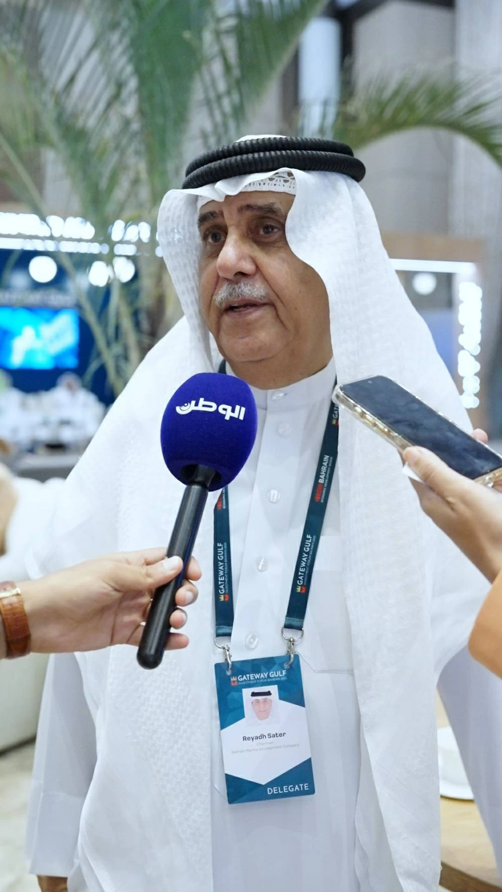 ساتر: &laquo;بوابة الخليج&raquo; يعكس الالتزام بتعزيز السياحة والاستثمار في البحرين
