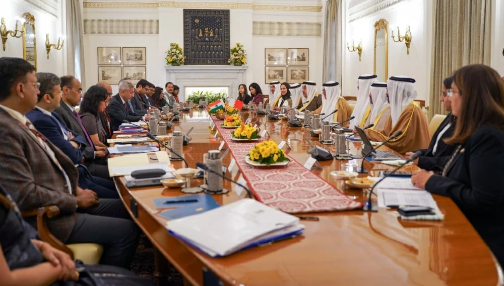 عقد اجتماع الدورة الخامسة للجنة الوزارية البحرينية الهندية المشتركة