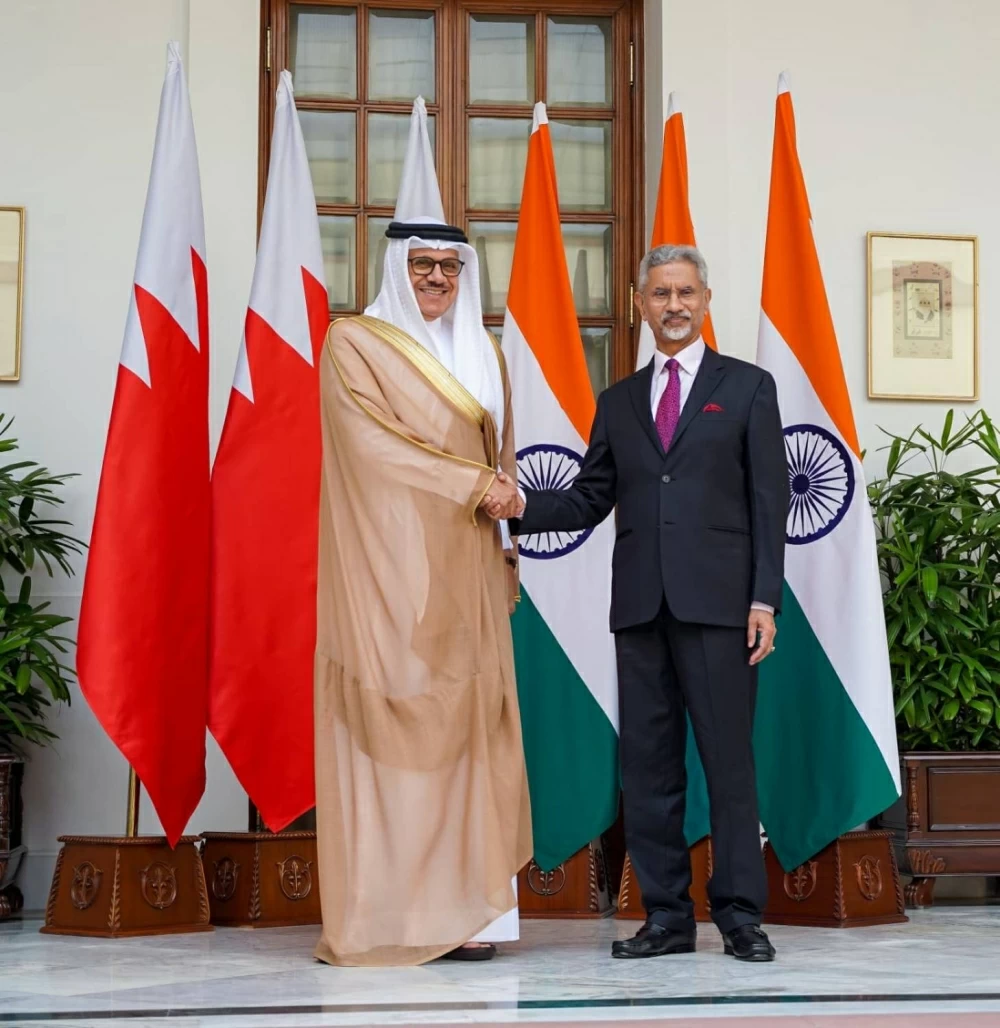 عقد اجتماع الدورة الخامسة للجنة الوزارية البحرينية الهندية المشتركة