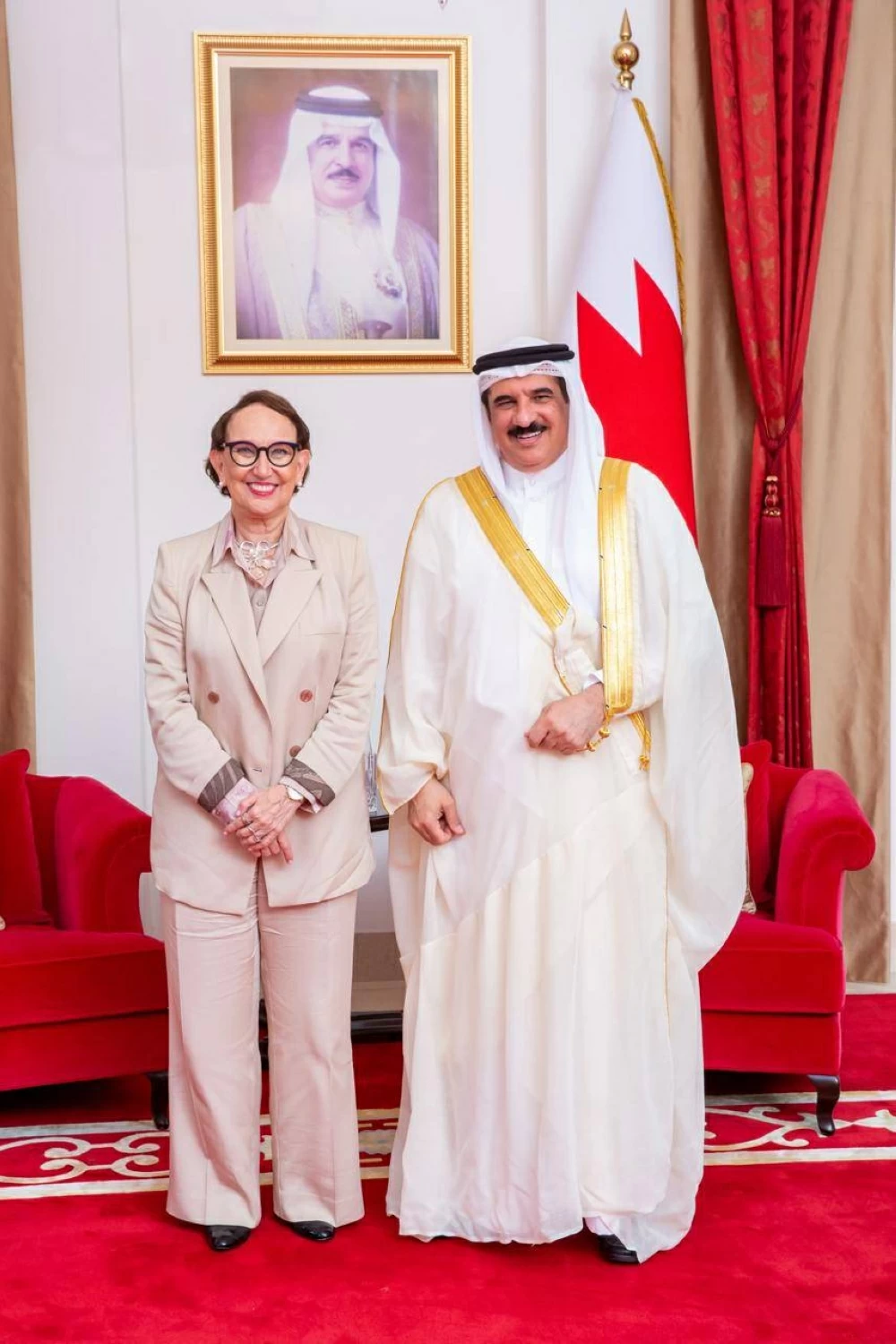 سفير البحرين لدى الإمارات المتحدة يستقبل الأمين العام لمؤتمر الأمم المتحدة للتجارة والتنمية