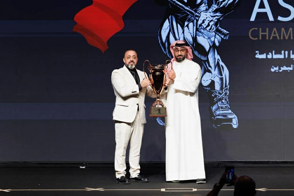 البحرين ثالث غرب آسيا لبناء الأجسام في الترتيب العام