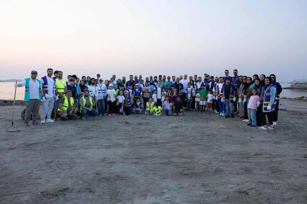 &laquo;جود&raquo; التابع لـ&laquo;البحرين الإسلامي&raquo; يطلق حملة تنظيف ساحل الجنبية