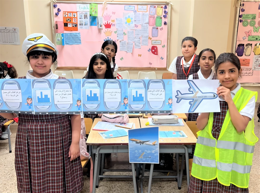 المعلمة مريم بورشيد تربط الرياضيات برحلات السفر والمطارات