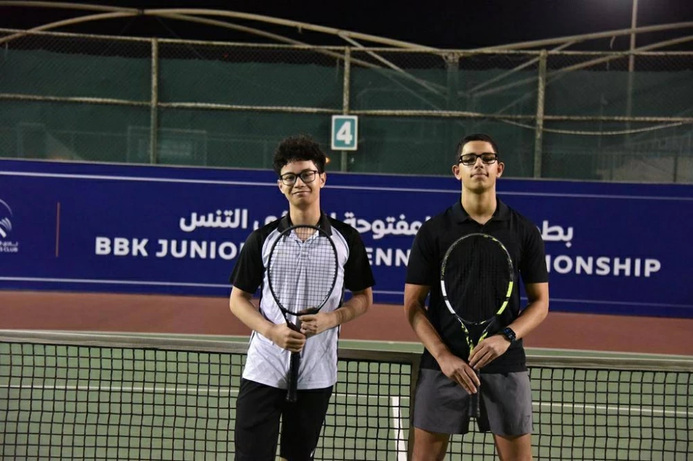 تواصل الإثارة في اليوم الثاني لبطولة بنك البحرين والكويت الـ29 لناشئي التنس