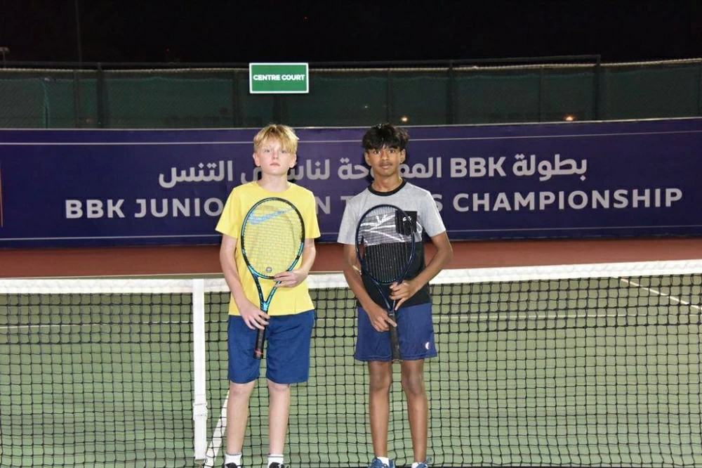 تواصل الإثارة في اليوم الثاني لبطولة بنك البحرين والكويت الـ29 لناشئي التنس