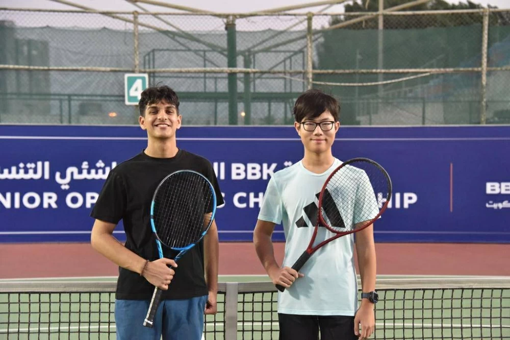 تواصل الإثارة في اليوم الثاني لبطولة بنك البحرين والكويت الـ29 لناشئي التنس