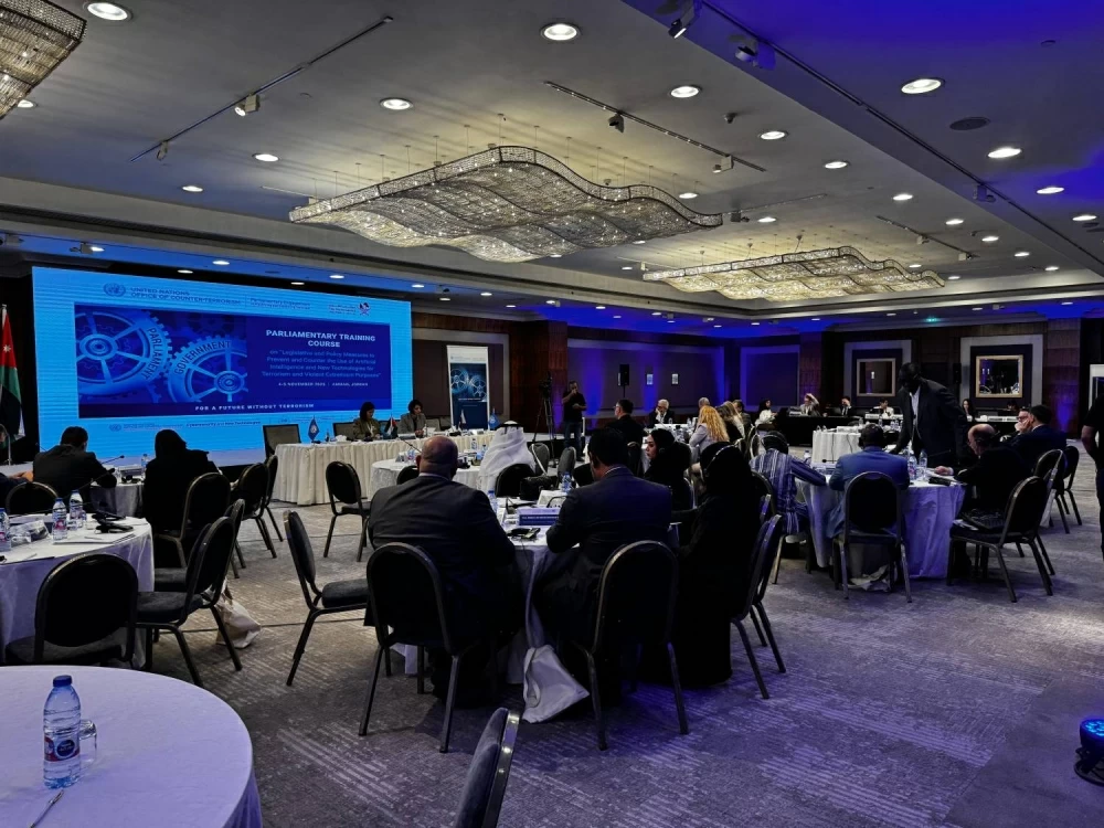 وفد الشعبة البرلمانية يختتم مشاركته في الحلقة التدريبية البرلمانية بالأردن