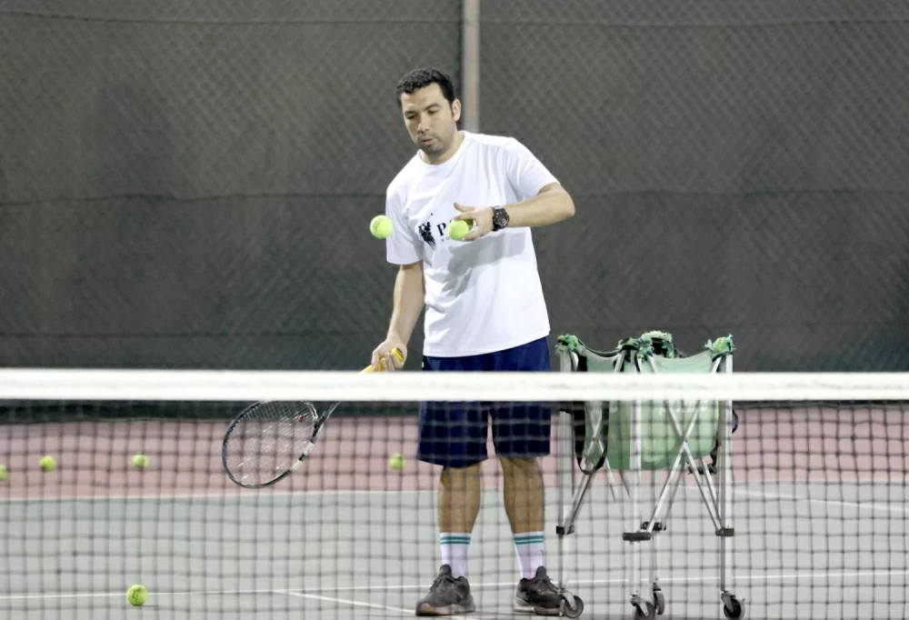 جميلة النشابة: بدء الدورة الثانية لبرنامج تدريب الشباب على مهارات التنس