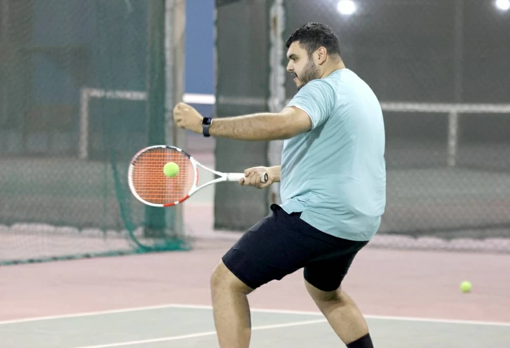 جميلة النشابة: بدء الدورة الثانية لبرنامج تدريب الشباب على مهارات التنس