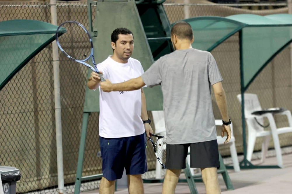 جميلة النشابة: بدء الدورة الثانية لبرنامج تدريب الشباب على مهارات التنس