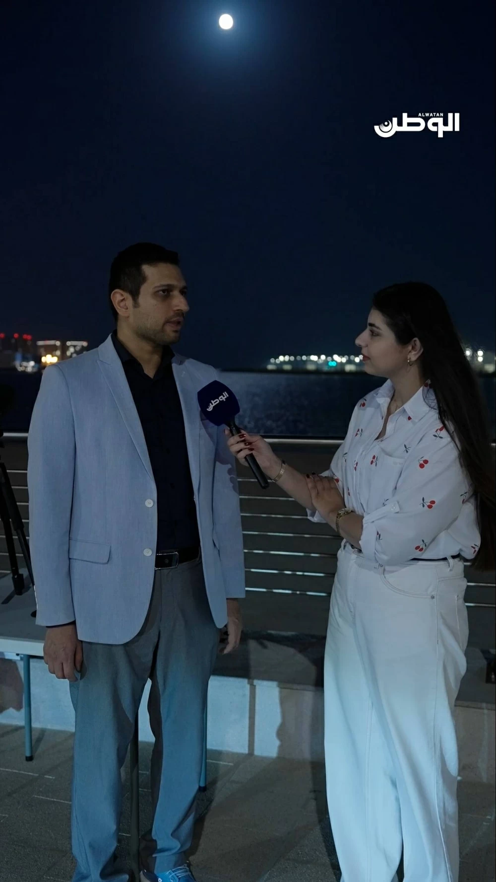 العصفور: الظاهرة فرصة لرؤيته عن قرب القمر العملاق يُزيّن سماء البحرين مساء أمس