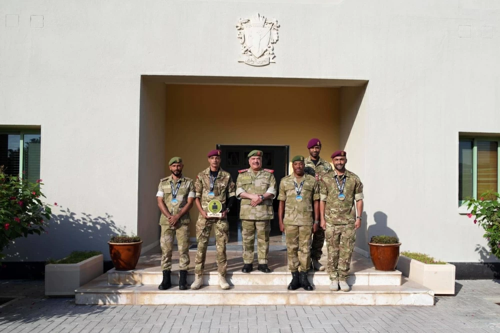 مدير أركان الحرس الوطني يستقبل فريق الحرس الوطني المشارك في بطولة الرجل الحديدي في تركيا