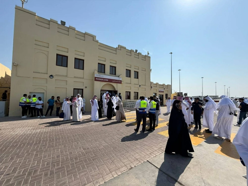 وصول أول رحلة ركاب عبر مشروع الربط البحري بين مملكة البحرين ودولة قطر