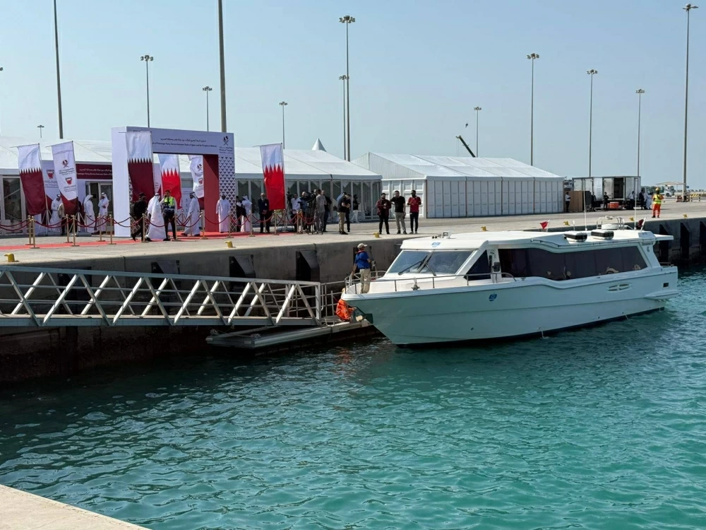 وصول أول رحلة ركاب عبر مشروع الربط البحري بين مملكة البحرين ودولة قطر