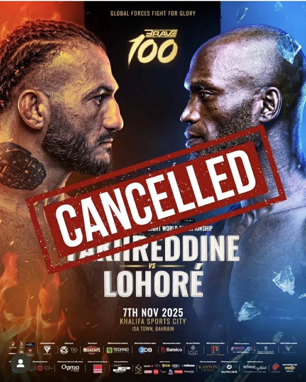 الجمعة.. أنظار العالم على البحرين مع انطلاق النسخة المئوية من &laquo;BRAVE 100&raquo;