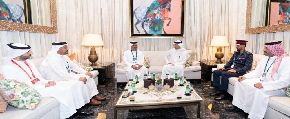 رئيس الجمارك يلتقي بعدد من ممثلي الشركات العالمية على هامش منتدى بوابة الخليج 2025