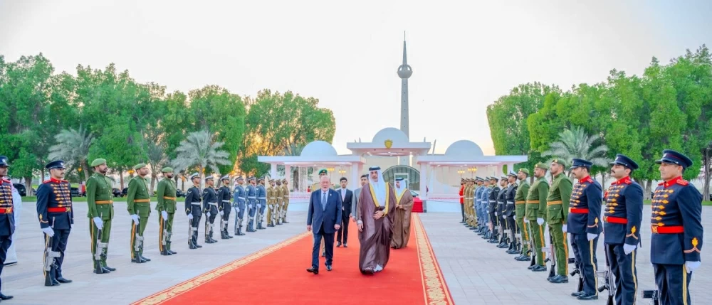 ملك مملكة ماليزيا الشقيقة يزور صرح الشهيد