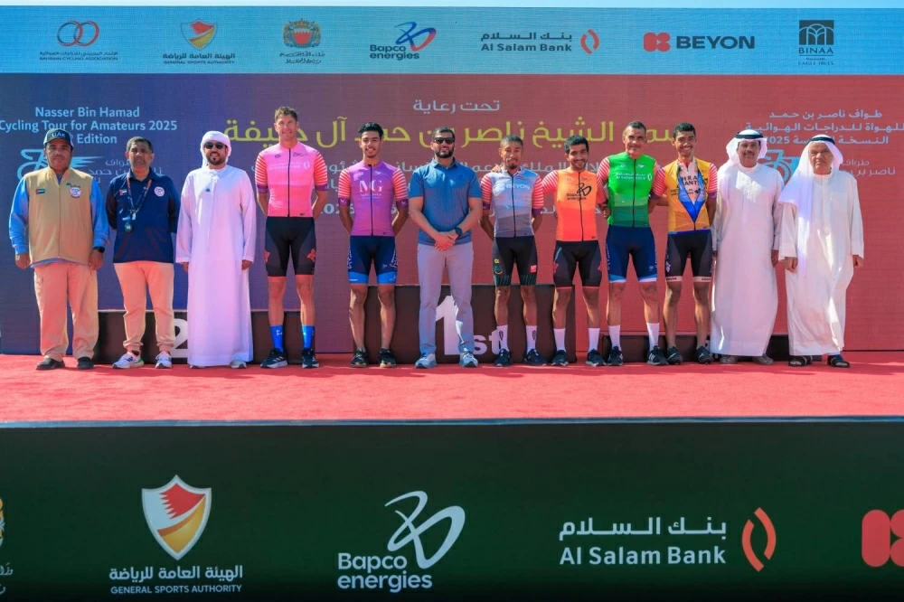 محمد حسن يتألق ويحصد ثلاثة قمصان في طواف ناصر بن حمد للهواة