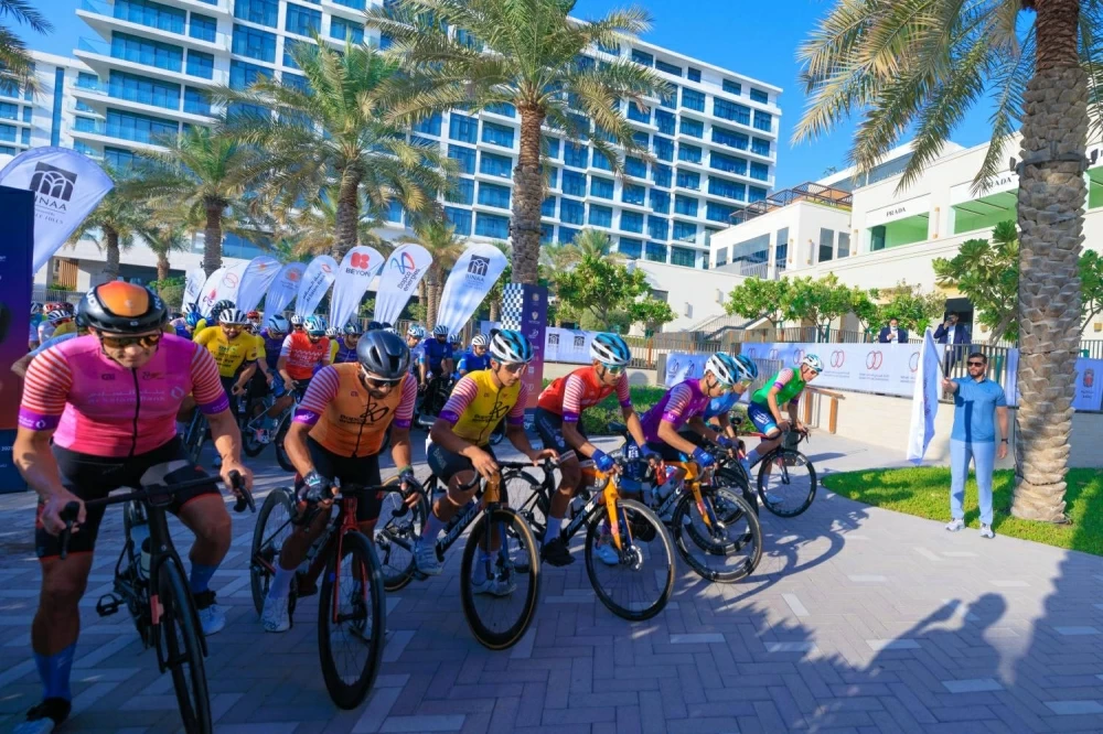 محمد حسن يتألق ويحصد ثلاثة قمصان في طواف ناصر بن حمد للهواة