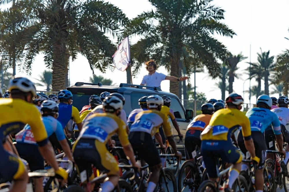 محمد حسن يتألق ويحصد ثلاثة قمصان في طواف ناصر بن حمد للهواة