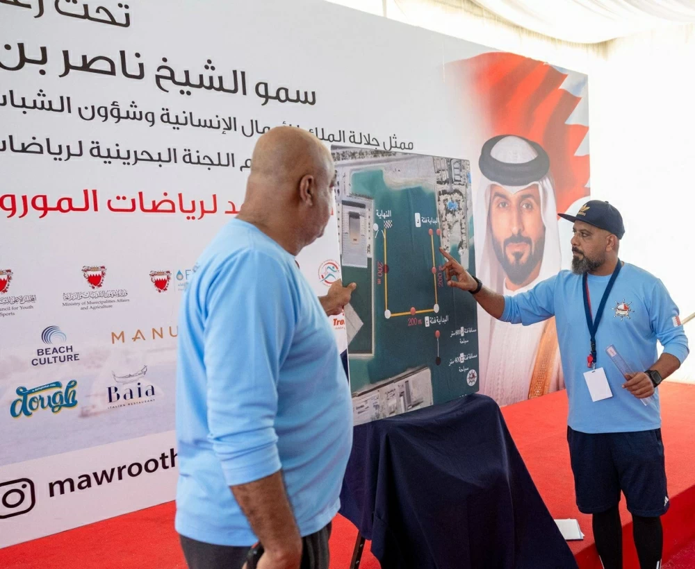 نور الدين وحسين يتوجان بمسابقة "سباح شبل الموروث" ضمن موسم ناصر بن حمد لرياضات الموروث البحري