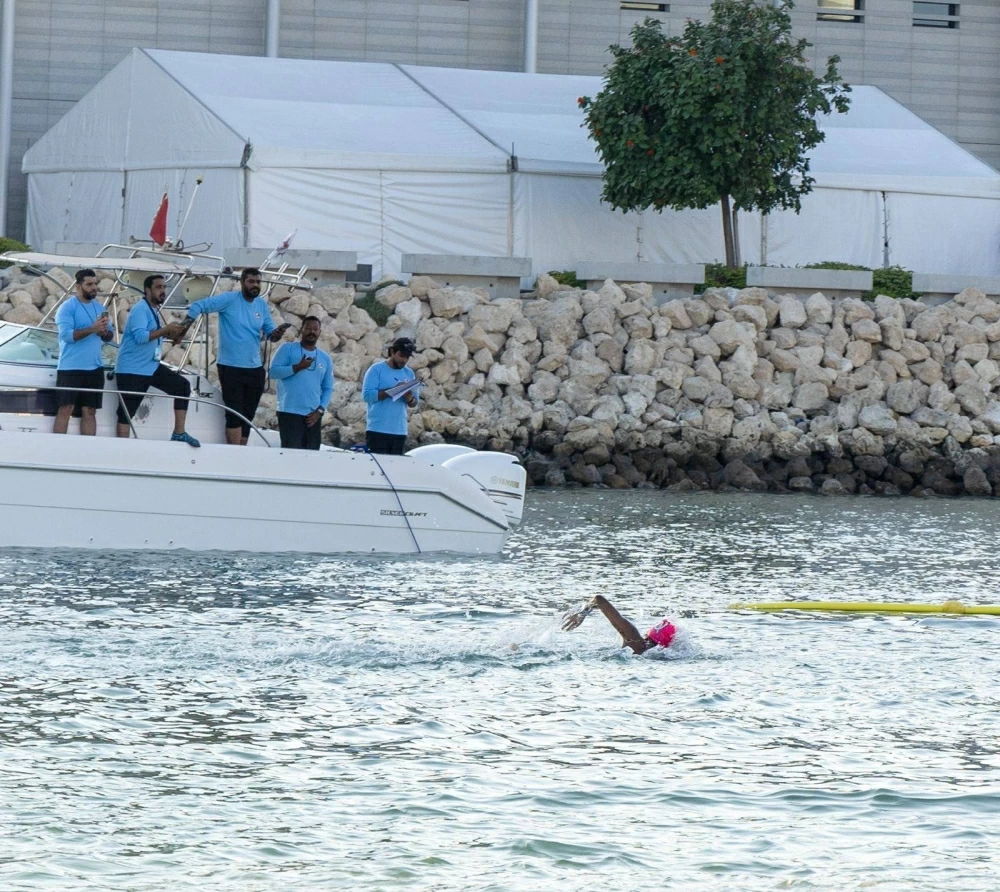 نور الدين وحسين يتوجان بمسابقة "سباح شبل الموروث" ضمن موسم ناصر بن حمد لرياضات الموروث البحري